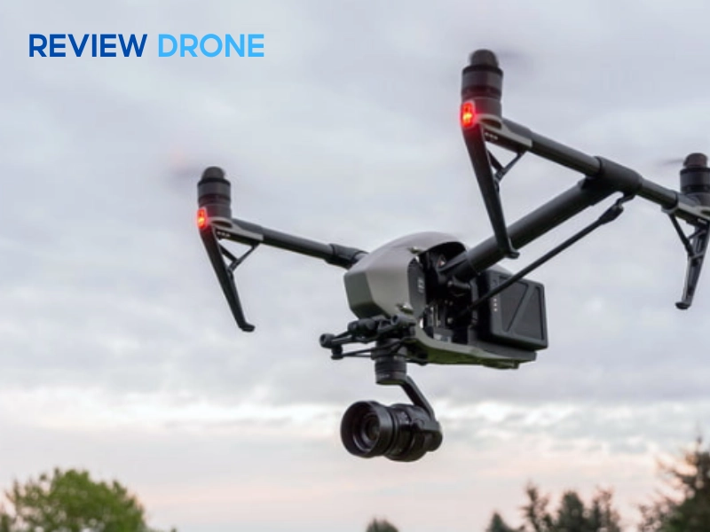 Inspire 2 với hiệu suất bay cao và khả năng mang camera chất lượng