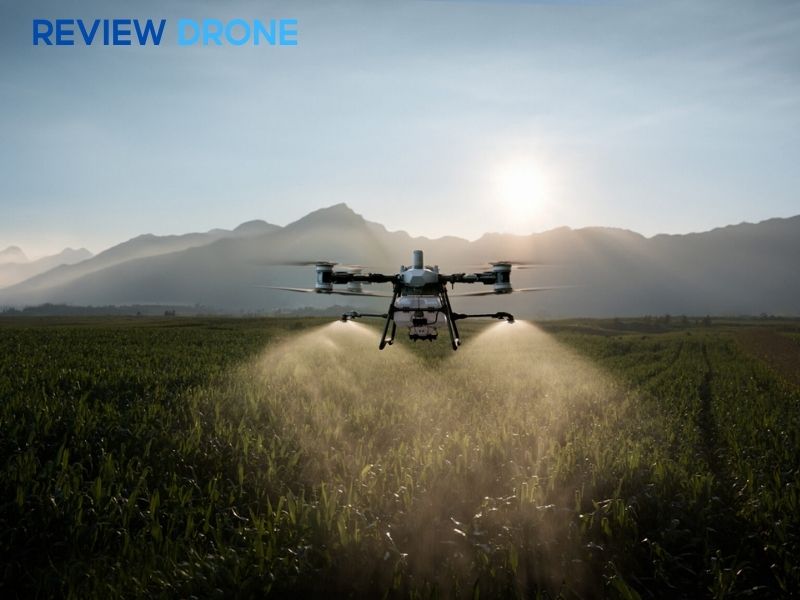Ứng dụng máy bay phun thuốc (Drone) trong nông nghiệp Ứng dụng máy bay phun thuốc (Drone) trong nông nghiệp