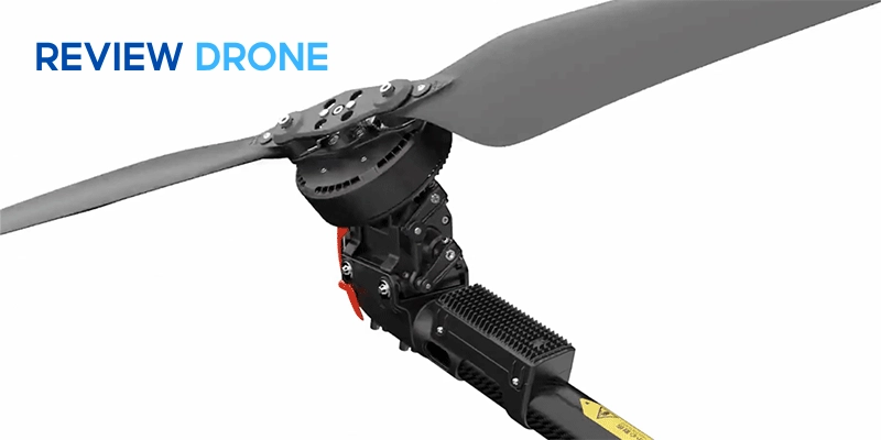 Thiết kế cánh quạt kép dạng xoay (Dual-Rotor Structure)