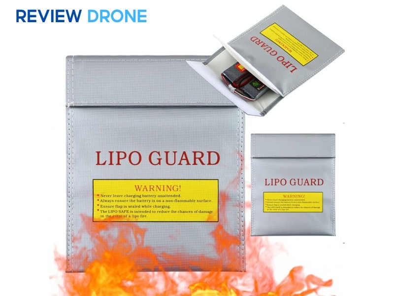 Lưu trữ pin trong hộp chống cháy nổ (LiPo Safe Bag/Box) Lưu trữ pin trong hộp chống cháy nổ (LiPo Safe Bag/Box)