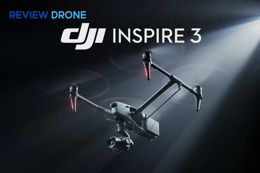 Review DJI Inspire 3: Đánh Giá Chi Tiết Drone Quay Phim Chuyên Nghiệp