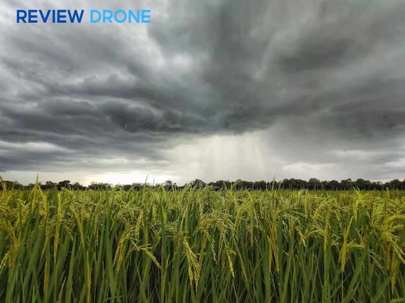 phun thuốc diệt cỏ gặp mưa