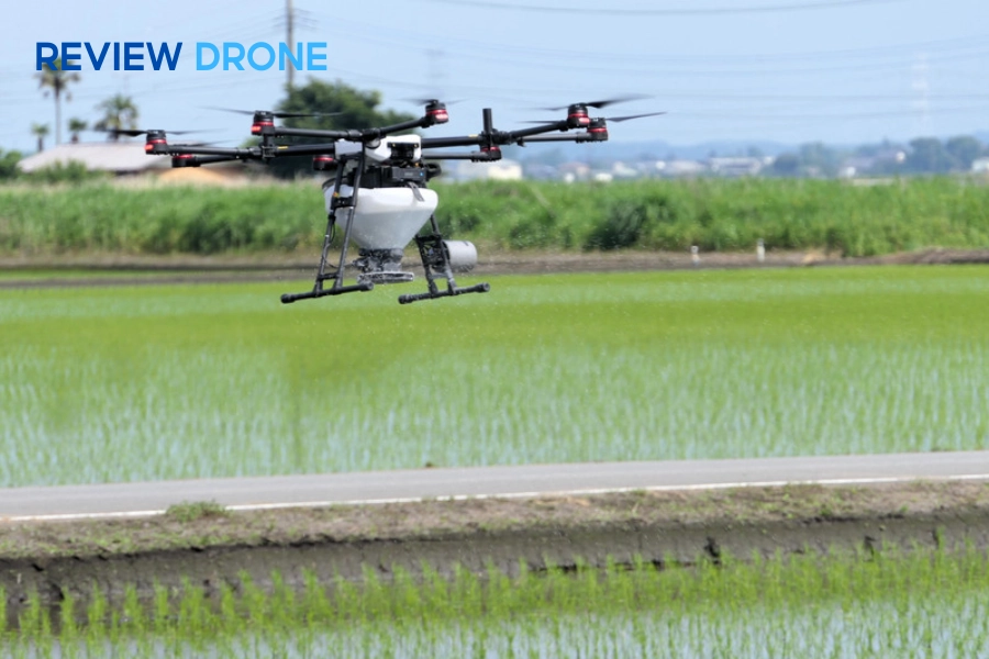 Review DJI Agras MG-1P RTK: Hiệu Quả Phun Thuốc Chính Xác