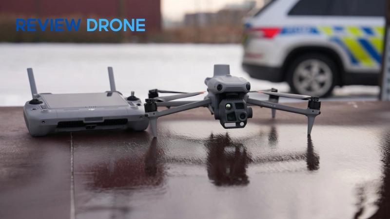 Bộ điều khiển và phần mềm của DJI Matrice 4E 