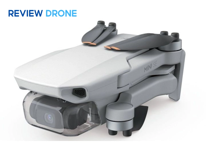 DJI Mini SE thiết kế nhỏ gọn và cảm giác cầm nắm