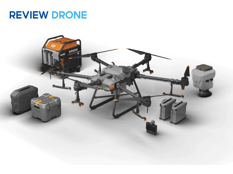 Pin, sạc và quản lý năng lượng DJI Agras T30