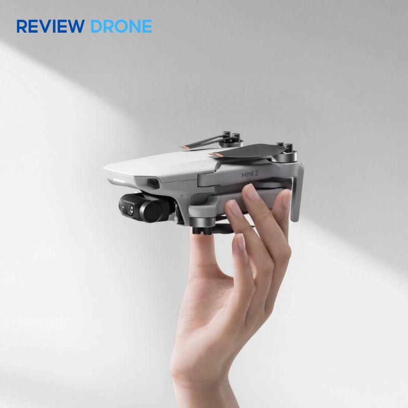 DJI Mini 2 thiết kế gọn nhẹ và di động