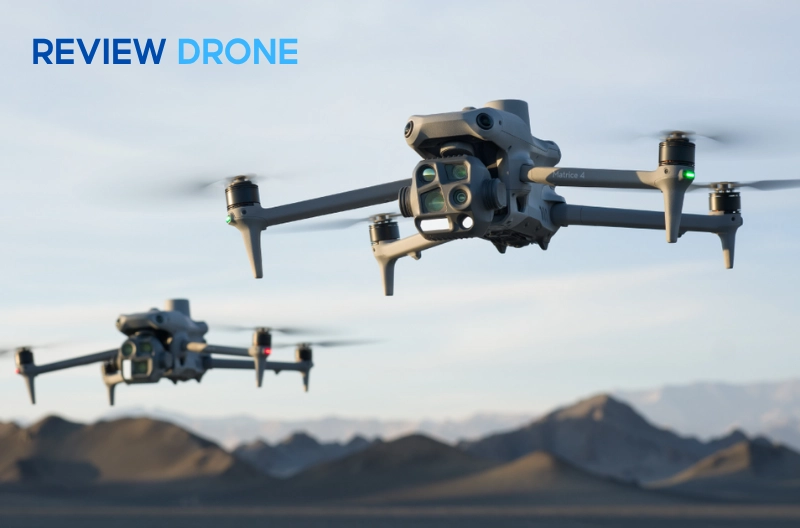 Hiệu suất bay và thời lượng pin của DJI Matrice 4E