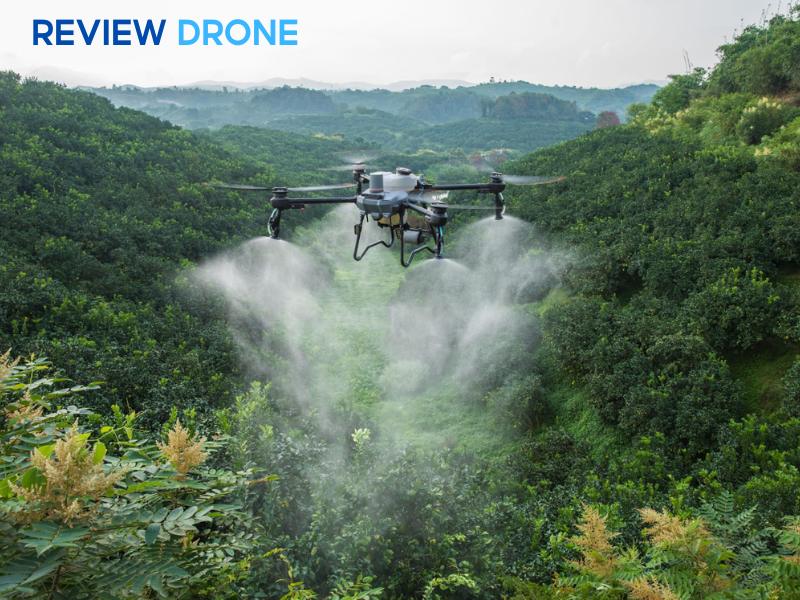 máy bay rải phân