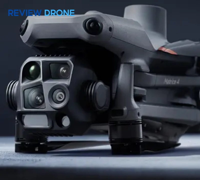 Hệ thống camera và cảm biến mạnh mẽ của DJI Matrice 4T
