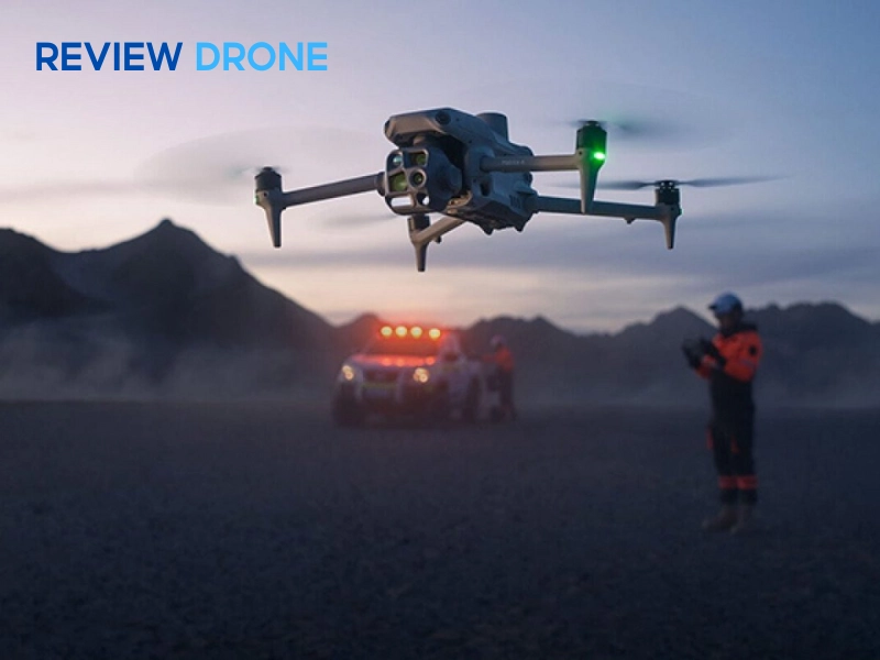 Tổng quan về ngoại hình và vật liệu của DJI Matrice 4T
